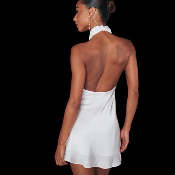 Show Me Your Mumu Jasmine Halter Mini Dress M - Picture 3 of 9